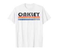 Camiseta Oakley CA estilo vintage de los años 80 Camiseta