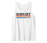 Camiseta Oakley CA estilo vintage de los años 80 Camiseta sin Mangas