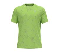 Camiseta Odlo Camiseta hombre CREW NECK S/S ZEROWEIGHT ENGINEERED CHILL-TEC (sharp green melange)
