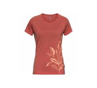 Camiseta Odlo Concord (burnt Sienna - Vine Graphic) Mujer