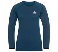 Camiseta Odlo Essential Seamless (blue wing teal melange) hombre