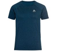 Camiseta Odlo Essential Seamless (blue wing teal melange) mujer