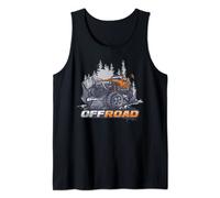 Camiseta Offroad Adventure 4x4 4x4 SUV regalo de cumpleaños Camiseta sin Mangas