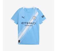 PUMA Manchester City FC Camiseta de Local para niños 25/26, Azul (Team Light Blue x White), 140