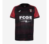 CAMISETA OFICIAL AS NANCY LORRAINE NEGRO Y ROJO VISITANTE TEMPORADA 25/26 XL