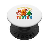 Camiseta Oficial Catador de Galletas Navidad Gingerbread PopSockets PopGrip Adhesivo