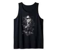 Camiseta oficial de Billy F Gibbons of ZZ Top Live II Camiseta sin Mangas