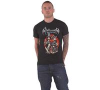 Camiseta oficial de Hollywood Vampires Tour 2023 Caricatures para hombre, color negro, talla L, Negro, L