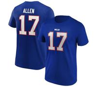 Camiseta oficial de la NFL Buffalo Bills Josh Allen #17, color azul real, azul real, M