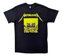 Camiseta Oficial de Metallica 72 Seasons Squared Album Cover Rock Metal Band M72, Negro, XL