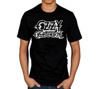 Camiseta oficial de Ozzy Osbourne con logo vintage Negro Negro ( M