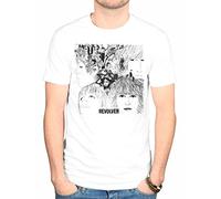 Camiseta oficial de The Beatles Revolver álbum de la banda de rock Merch