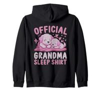 Camiseta oficial para dormir para abuela con lindos cachorros Sudadera con Capucha