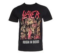 Camiseta Oficial Slayer Reign In Blood (Negro)