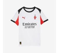 A.C. Milan - Camiseta de competición Away, Temporada 2025/2026, Camiseta de fútbol, Producto Oficial, niño, 14 años