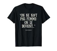 Camiseta On ne nait pas femme: on le devient Camiseta