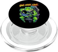 Camiseta One More Game Funny Frog Gamer Gift para Amantes de los Videojuegos PopSockets PopGrip para MagSafe