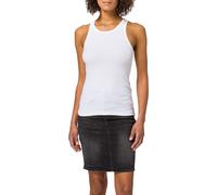 ONLY Onlkenya Life Rib Tank Top Jrs Noos Camiseta de Tirantes Anchos, Blanco, XL para Mujer