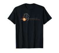 Camiseta original de criptomoneda con logotipo Bitcoin para hombre Camiseta