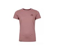 Ortovox 120 Cool Tec Mtn Stripe T-shirt Women's Dusk Rose Camiseta de mujer M