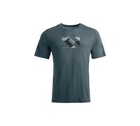 Camiseta Ortovox 140 COOL LANDSCAPE TS M (gris ártico oscuro) hombre