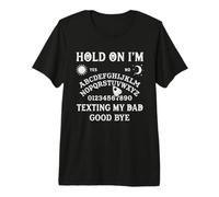 Camiseta Ouija Board Paranormal Espeluznante Halloween Camiseta Premium