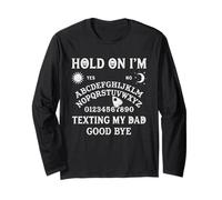 Camiseta Ouija Board Paranormal Espeluznante Halloween Manga Larga