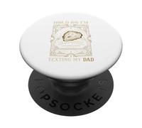 Camiseta Ouija Board Paranormal Espeluznante Halloween PopSockets PopGrip Adhesivo