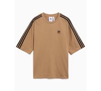 Camiseta Oversize adidas Originals Adicolor para hombre Marrón S