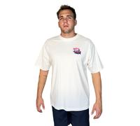 Camiseta oversize Hard Work Pays Off - Blanco roto / XXL