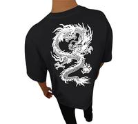 Camiseta Oversize Hombre Gym Camiseta Personalizada Deporte Camiseta Algodon Tallas Grandes Rugby T-Shirt Cómoda Camiseta Oversize Slim Fit Camiseta Basica Gimnasio Camisetas Manga Corta Gym