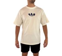 Camiseta oversize More Weight Less Excuses - Blanco roto / S