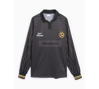 Camiseta Oversize Reebok Soccer 22 Men's Graphic Long Sleeve T-Shirt para hombre Negro S