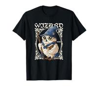 Camiseta Owl Wizard Vintage Merlin para El mago de la empresa Camiseta