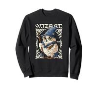 Camiseta Owl Wizard Vintage Merlin para El mago de la empresa Sudadera