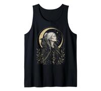 Camiseta Pagan Triple Goddess Crone Raven Energy Wise sin molestias Camiseta sin Mangas