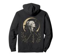 Camiseta Pagan Triple Goddess Crone Raven Energy Wise sin molestias Sudadera con Capucha