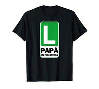 Camiseta Papa en Practicas. Regalo para padres y madres Camiseta