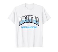 Camiseta para Aficionados al fútbol 2026 Argentina Vamos Argentina Camiseta