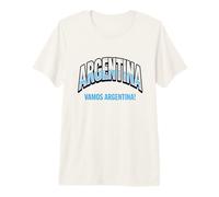 Camiseta para Aficionados al fútbol 2026 Argentina Vamos Argentina Camiseta Premium