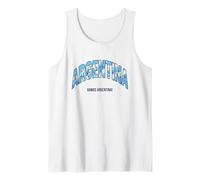 Camiseta para Aficionados al fútbol 2026 Argentina Vamos Argentina Camiseta sin Mangas