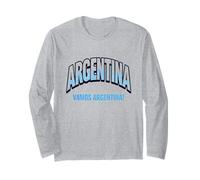 Camiseta para Aficionados al fútbol 2026 Argentina Vamos Argentina Manga Larga