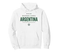 Camiseta para Aficionados al fútbol 2026 Buenos Aires Argentina Sudadera con Capucha