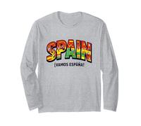 Camiseta para Aficionados al fútbol 2026 ESPAÑA Vamos España Manga Larga