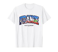 Camiseta para Aficionados al fútbol 2026 France Allez Les Bleus Camiseta