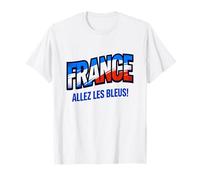 Camiseta para Aficionados al fútbol 2026 France Allez Les Bleus Camiseta