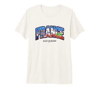 Camiseta para Aficionados al fútbol 2026 France Allez Les Bleus Camiseta Premium