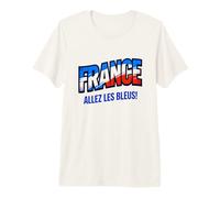 Camiseta para Aficionados al fútbol 2026 France Allez Les Bleus Camiseta Premium