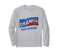 Camiseta para Aficionados al fútbol 2026 France Allez Les Bleus Manga Larga