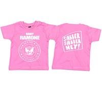 Camiseta para bebé de los Ramones, color rosa rosa 80 cm